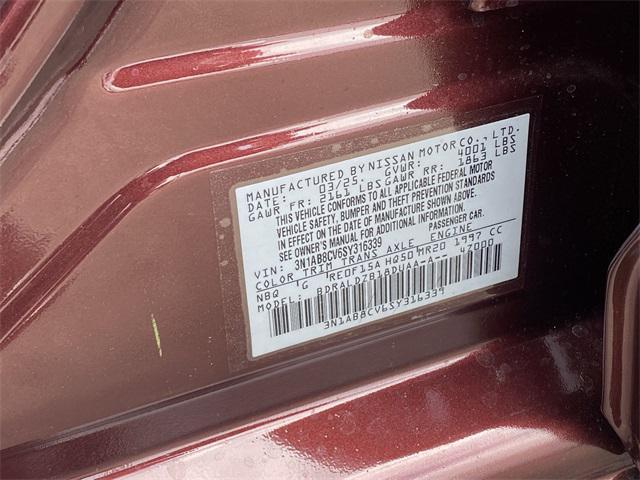 new 2025 Nissan Sentra car, priced at $24,795