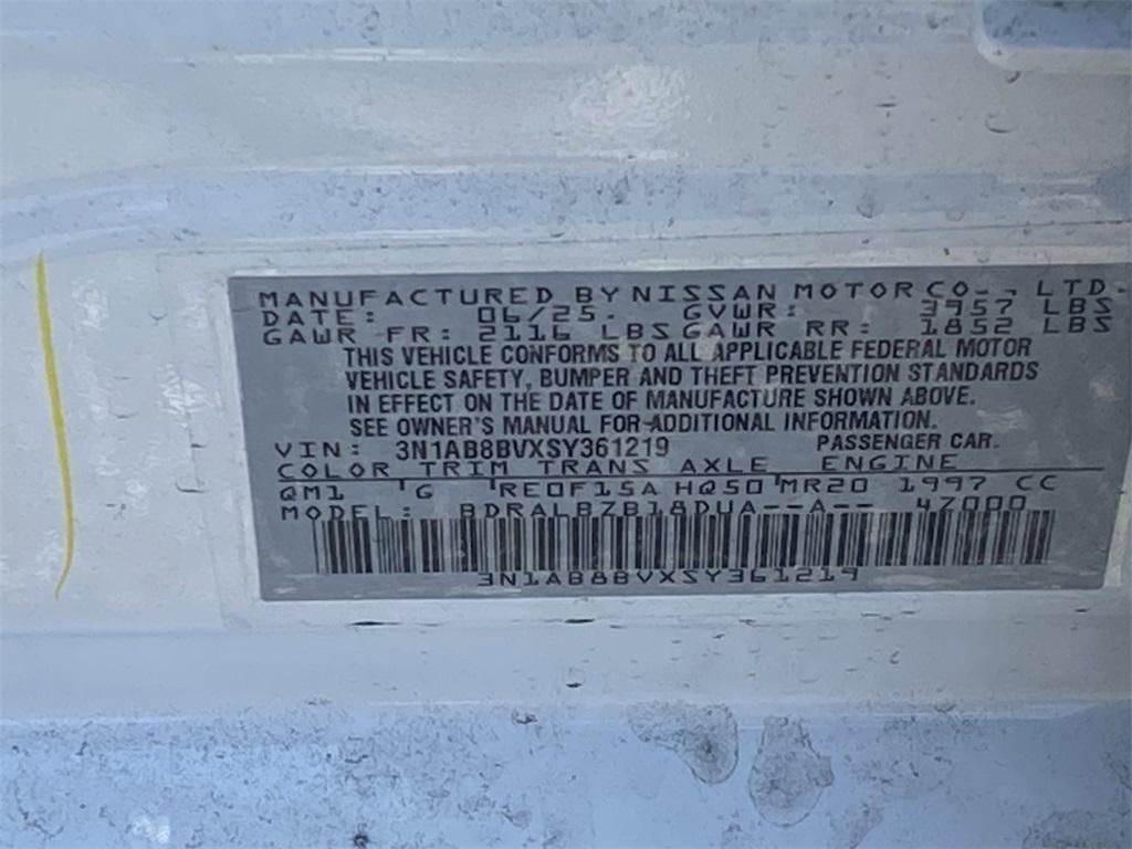 new 2025 Nissan Sentra car, priced at $20,751