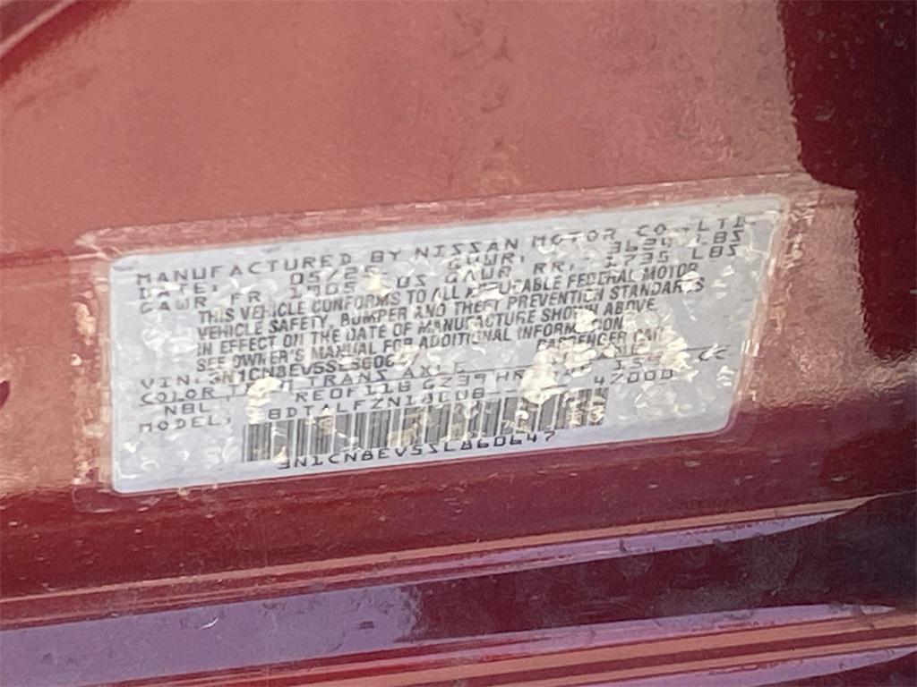 new 2025 Nissan Versa car, priced at $20,515