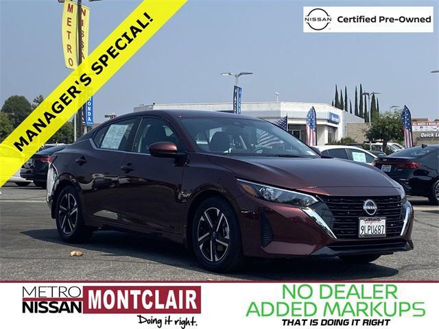 used 2024 Nissan Sentra car, priced at $21,988