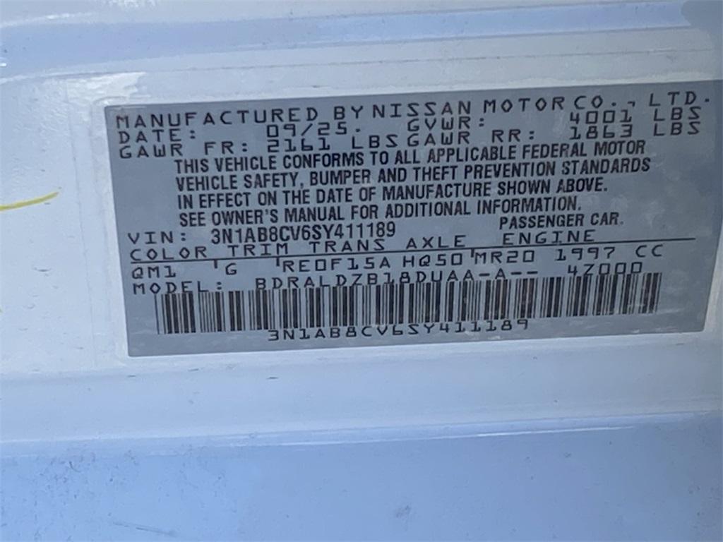 new 2025 Nissan Sentra car, priced at $21,381