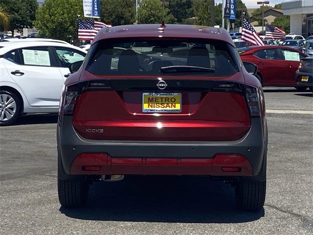 new 2025 Nissan Kicks car, priced at $26,045