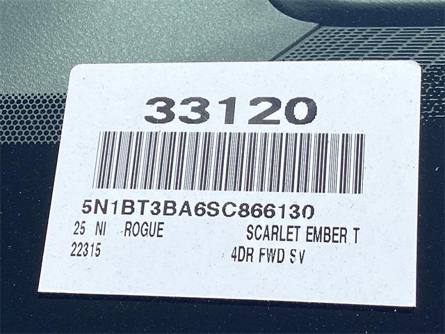 new 2025 Nissan Rogue car, priced at $34,435