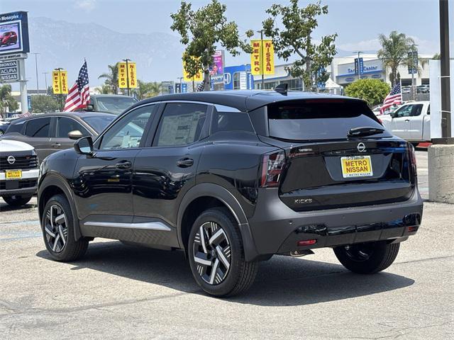 new 2025 Nissan Kicks car, priced at $25,595