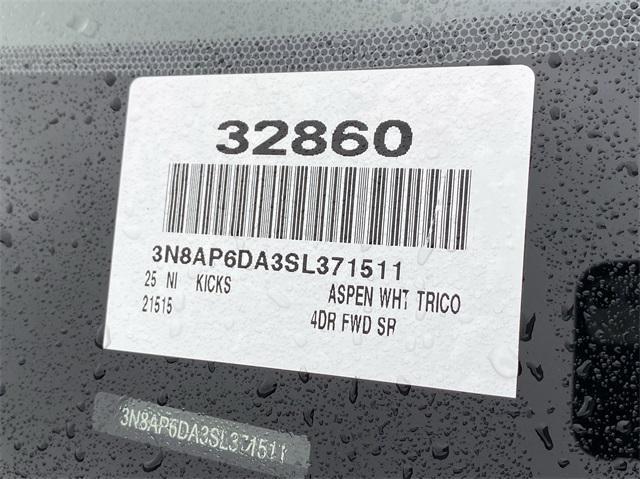 new 2025 Nissan Kicks car, priced at $28,520