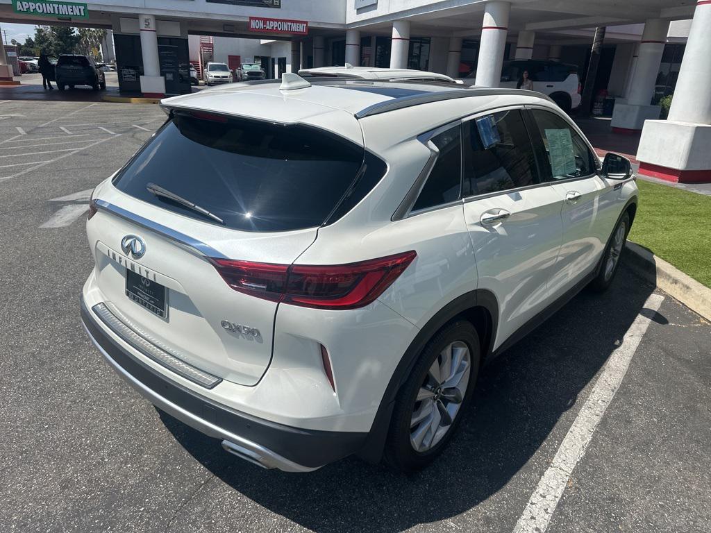 used 2021 INFINITI QX50 car, priced at $24,995