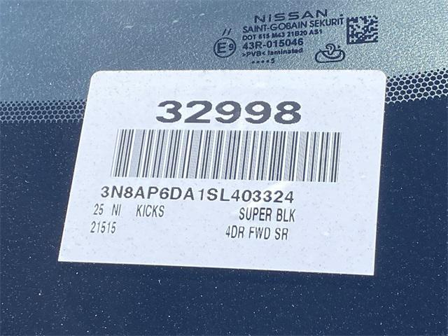 new 2025 Nissan Kicks car, priced at $28,450