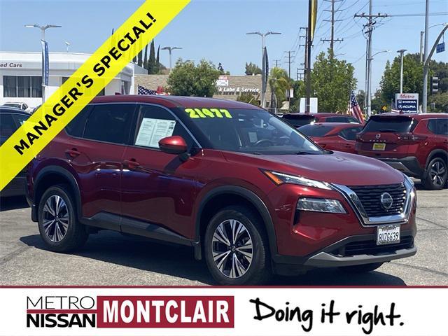 used 2021 Nissan Rogue car, priced at $21,488