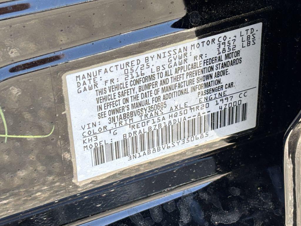 new 2025 Nissan Sentra car, priced at $20,687