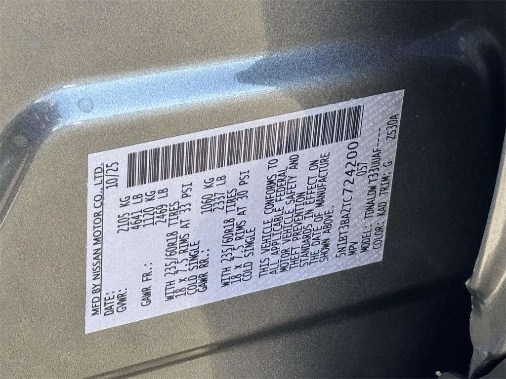 new 2026 Nissan Rogue car, priced at $30,400