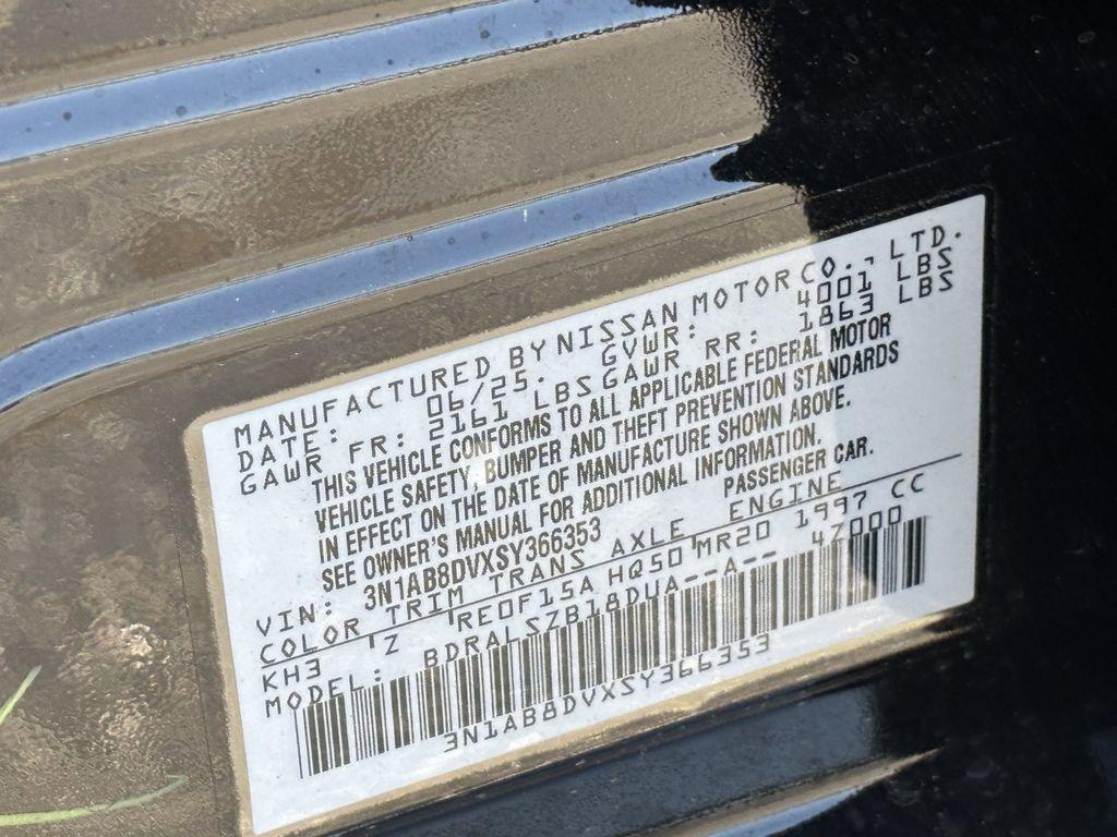 new 2025 Nissan Sentra car, priced at $25,291