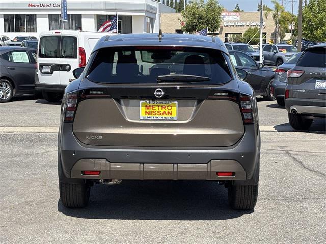 new 2025 Nissan Kicks car, priced at $25,595