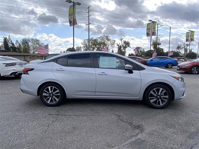 used 2021 Nissan Versa car, priced at $16,988