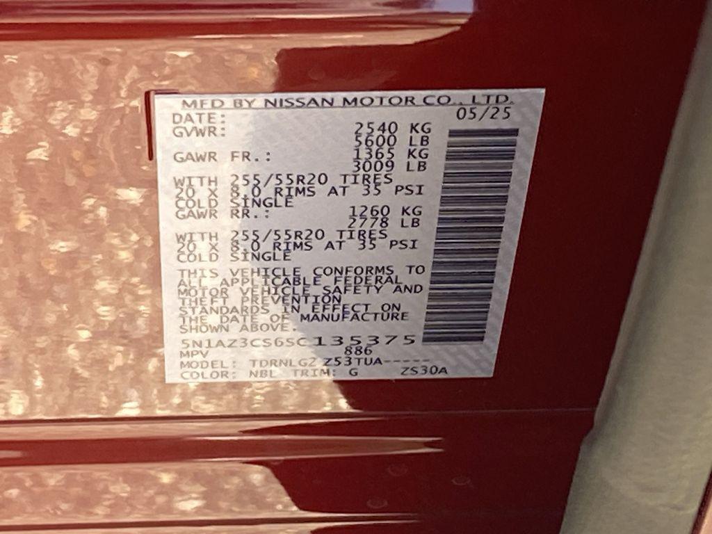 new 2025 Nissan Murano car, priced at $40,393