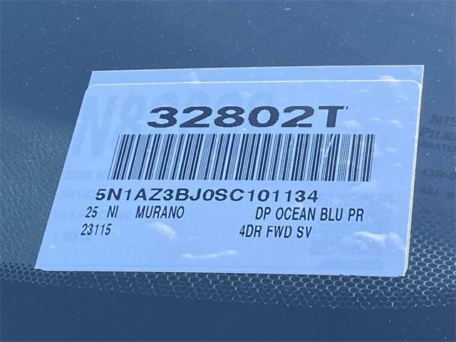 new 2025 Nissan Murano car, priced at $42,625