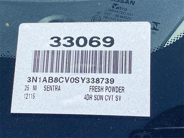 new 2025 Nissan Sentra car, priced at $24,335