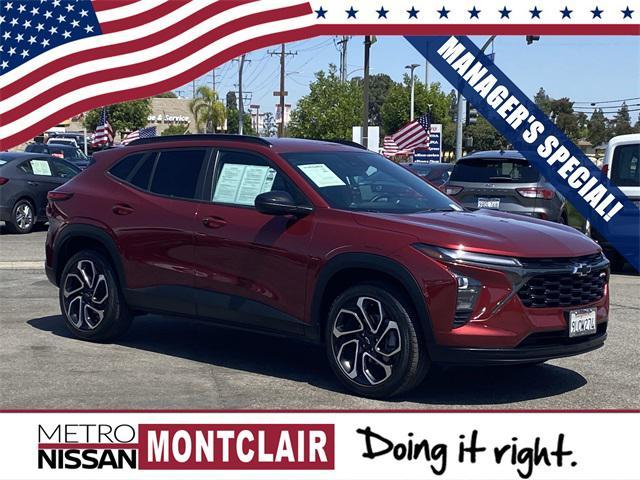 used 2024 Chevrolet Trax car, priced at $22,488