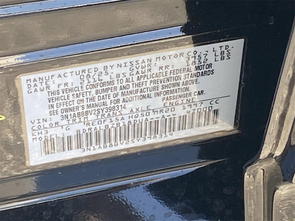 new 2025 Nissan Sentra car, priced at $21,610