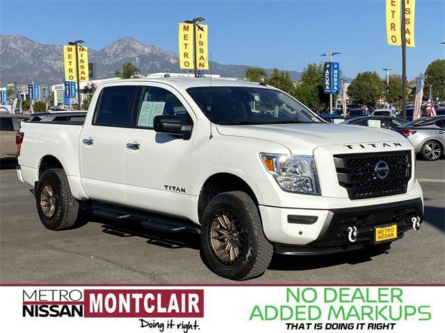 used 2021 Nissan Titan car, priced at $26,988