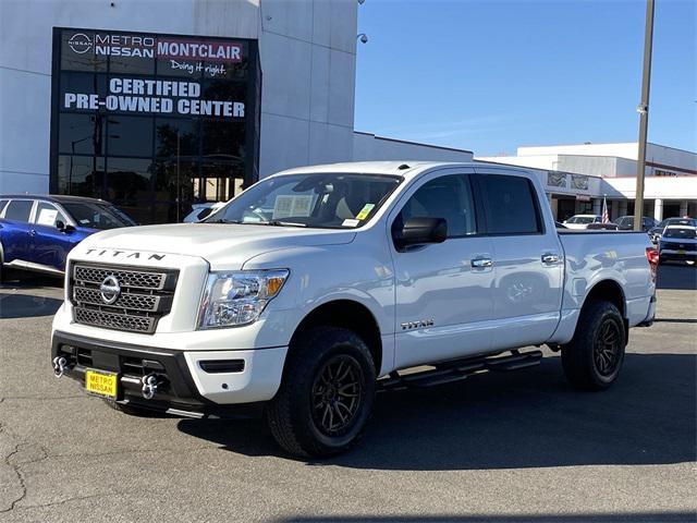 used 2021 Nissan Titan car, priced at $26,988