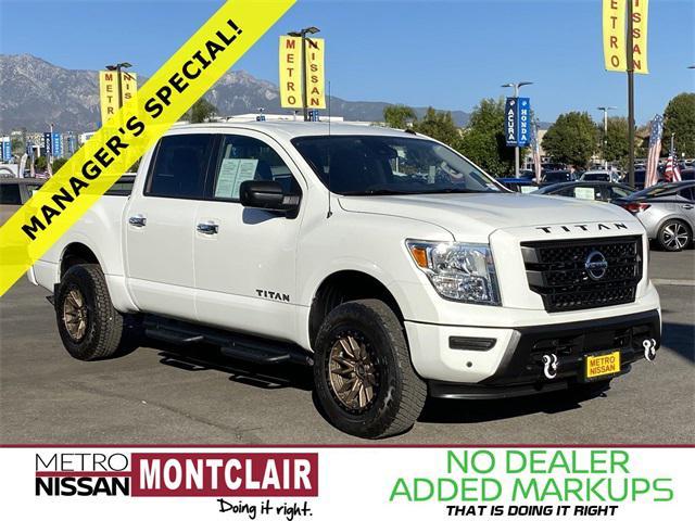 used 2021 Nissan Titan car, priced at $26,988