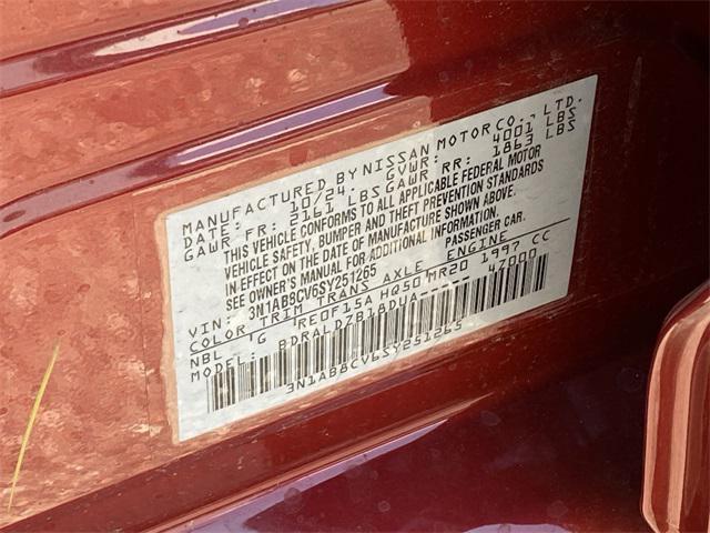 new 2025 Nissan Sentra car, priced at $24,550