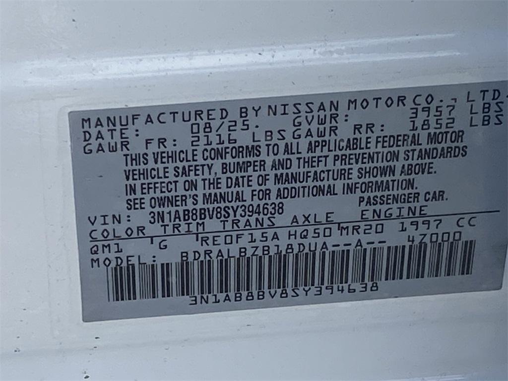 new 2025 Nissan Sentra car, priced at $21,610