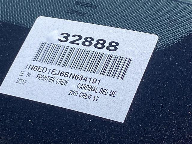 new 2025 Nissan Frontier car, priced at $37,780