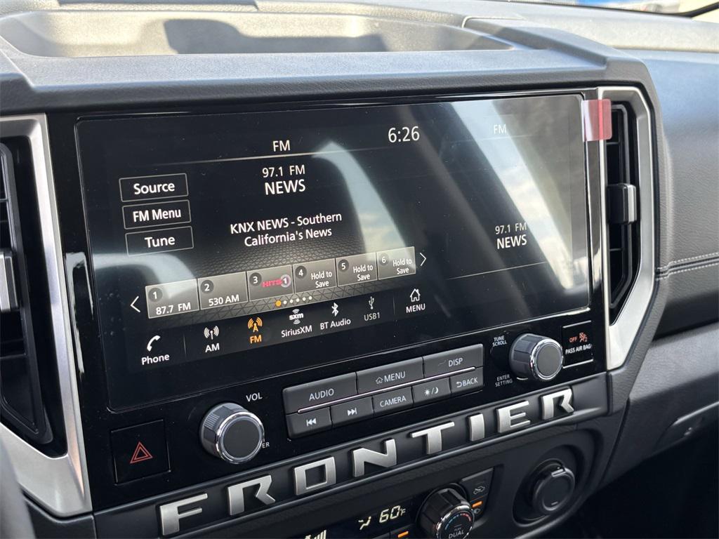 new 2026 Nissan Frontier car, priced at $36,539