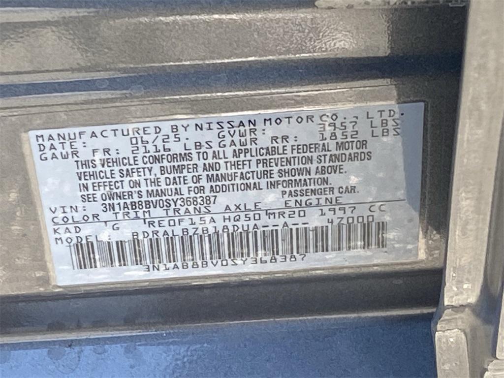 new 2025 Nissan Sentra car, priced at $21,555