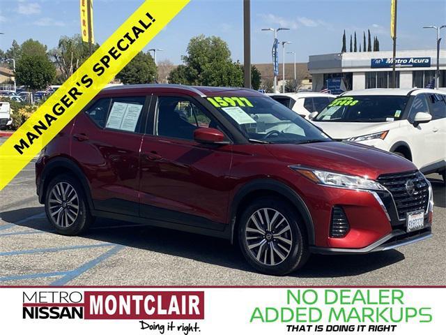 used 2021 Nissan Kicks car, priced at $15,977