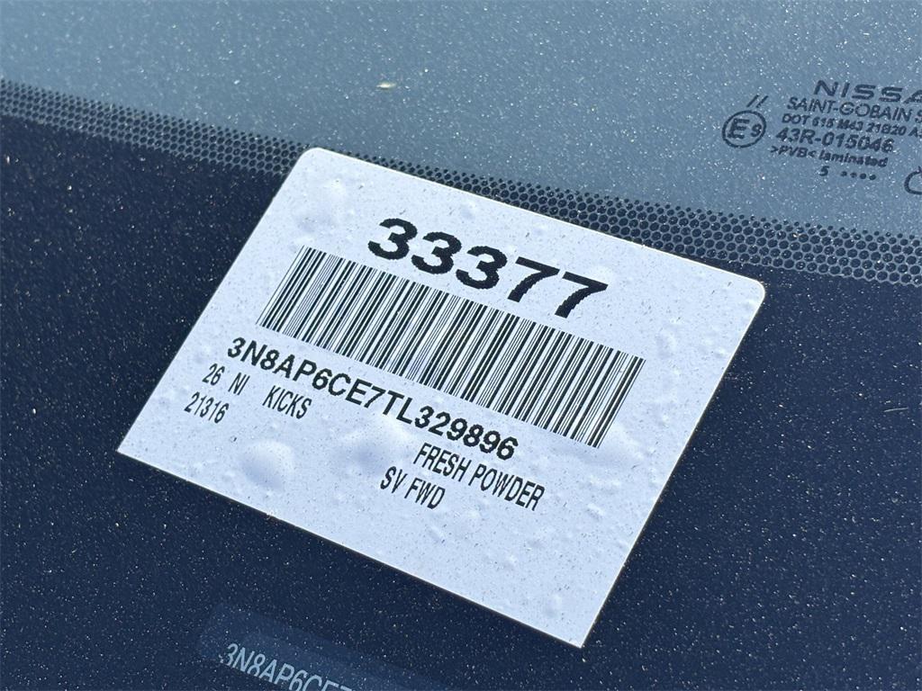 new 2026 Nissan Kicks car, priced at $24,920