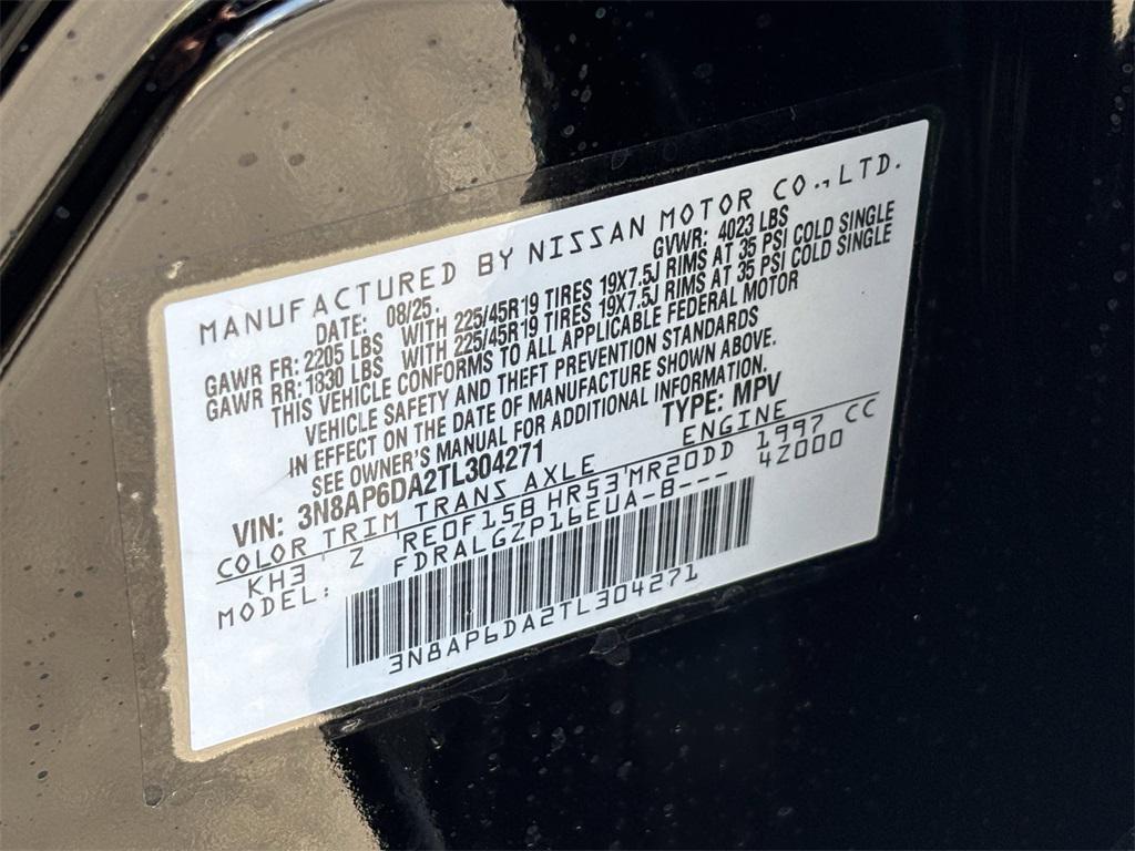 new 2026 Nissan Kicks car, priced at $27,278