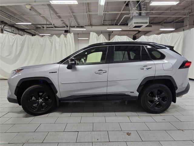 used 2021 Toyota RAV4 Hybrid car, priced at $34,983