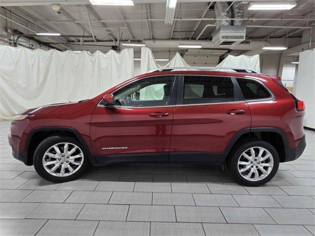 used 2017 Jeep Cherokee car, priced at $11,700