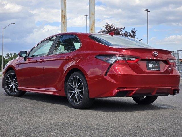 used 2021 Toyota Camry car, priced at $18,694