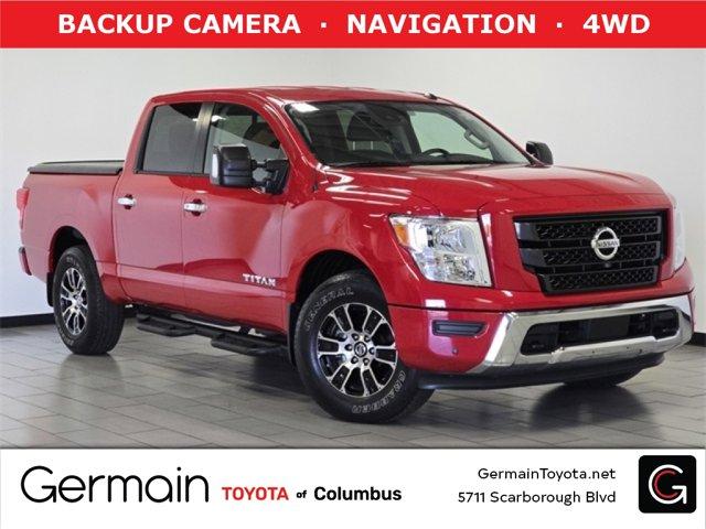 used 2021 Nissan Titan car, priced at $33,732