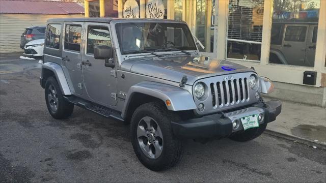 used 2017 Jeep Wrangler Unlimited car, priced at $17,900