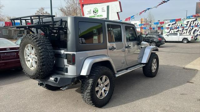 used 2013 Jeep Wrangler Unlimited car, priced at $17,500