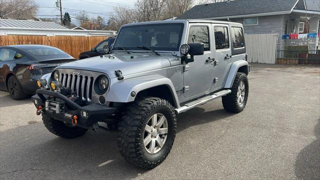 used 2013 Jeep Wrangler Unlimited car, priced at $17,500