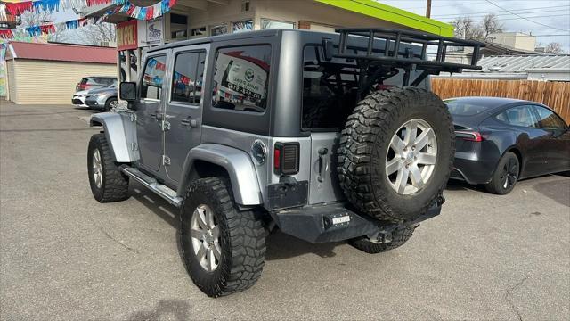 used 2013 Jeep Wrangler Unlimited car, priced at $17,500