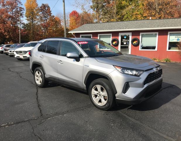 used 2021 Toyota RAV4 Hybrid car, priced at $23,498