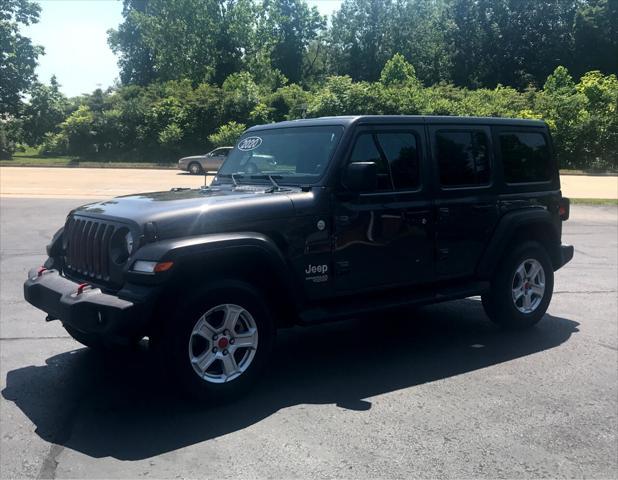 used 2020 Jeep Wrangler Unlimited car, priced at $29,899