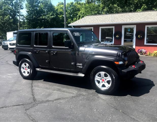 used 2020 Jeep Wrangler Unlimited car, priced at $29,899