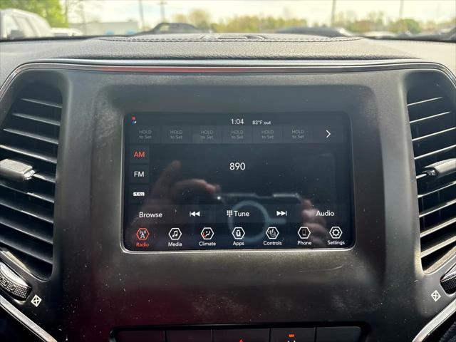 used 2021 Jeep Cherokee car, priced at $21,799