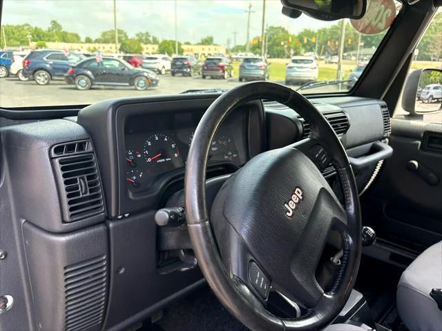 used 2006 Jeep Wrangler car, priced at $14,899