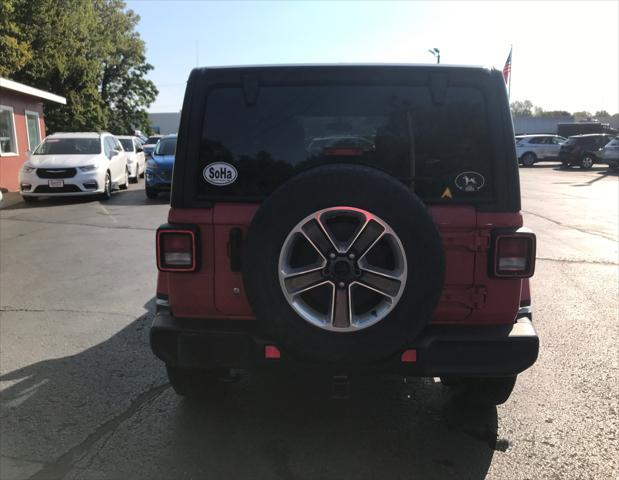 used 2020 Jeep Wrangler Unlimited car, priced at $26,594