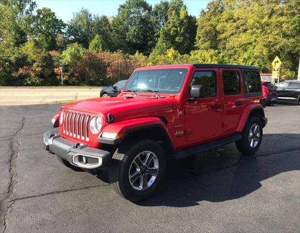 used 2020 Jeep Wrangler Unlimited car, priced at $26,594