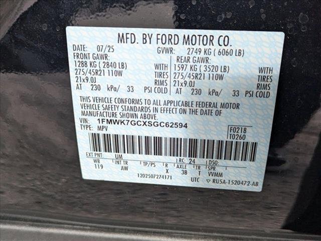 new 2025 Ford Explorer car, priced at $54,159