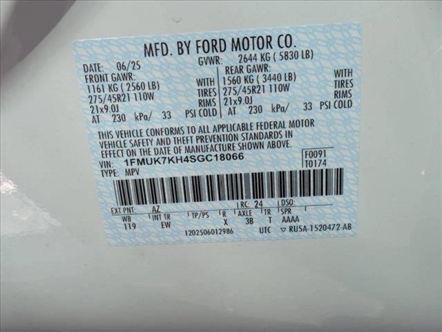 new 2025 Ford Explorer car, priced at $45,813